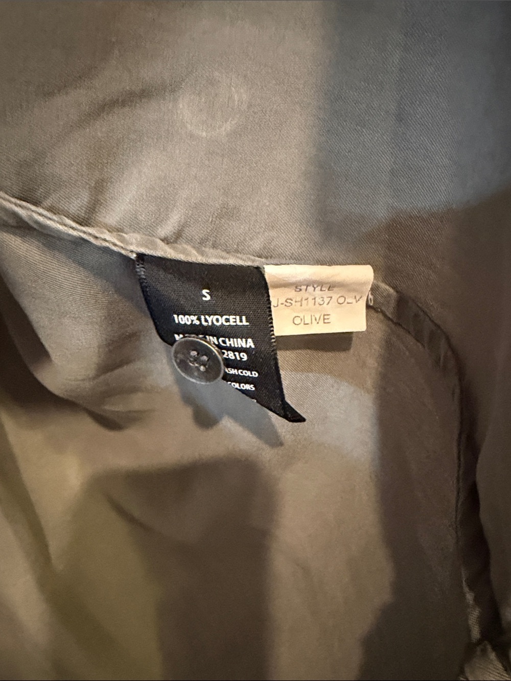 Dear John Olive Utility Button-Up Shirt - Picture 8 of 9